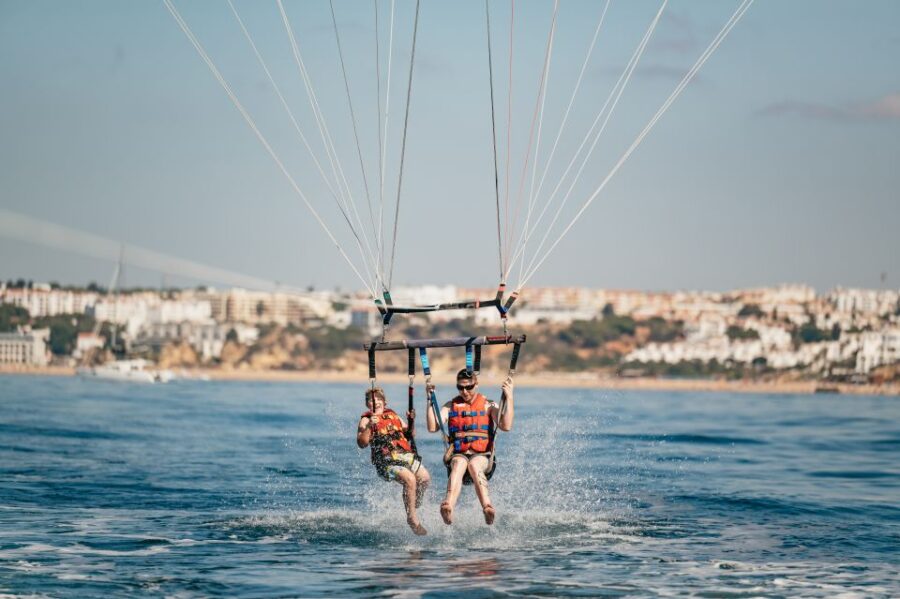 Albufeira: Parasailing Boat Trip - The Departure and Boat Ride from Albufeira Marina
