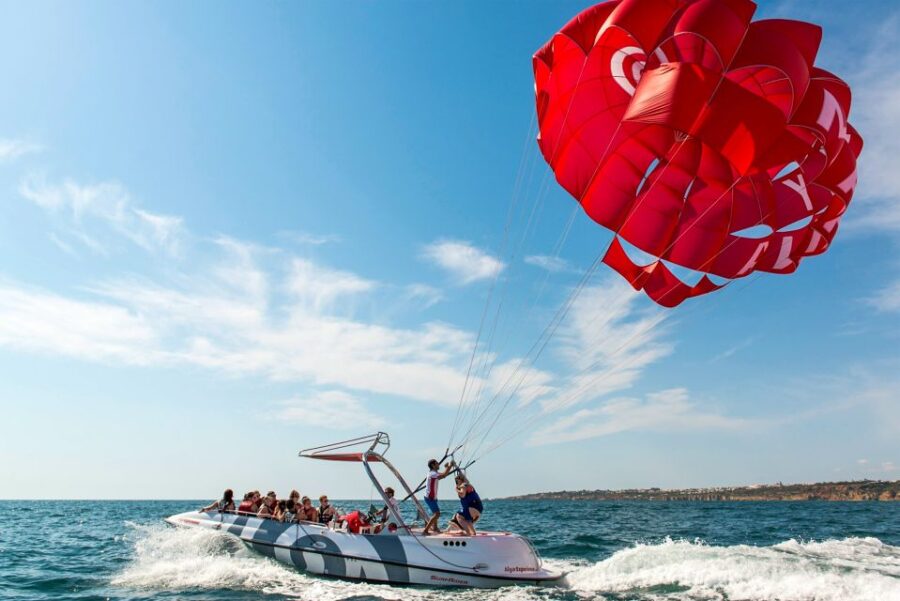 Albufeira: Single, Double or Triple Parasailing Tour - The Parasailing Heights and Scenic Views Over Albufeira