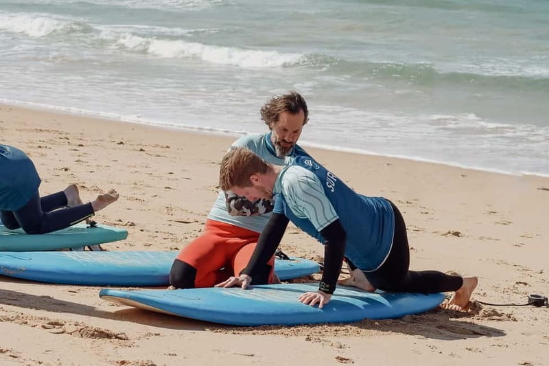 Albufeira: Surfing Lesson - Step-by-Step: Learning to Surf at Galé Beach