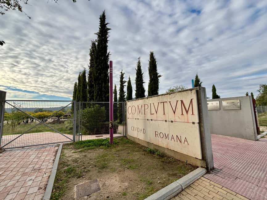 Alcalá de Henares: Guided tour of Complutum - The Unique Significance of Complutum in Madrid’s Archaeological Scene