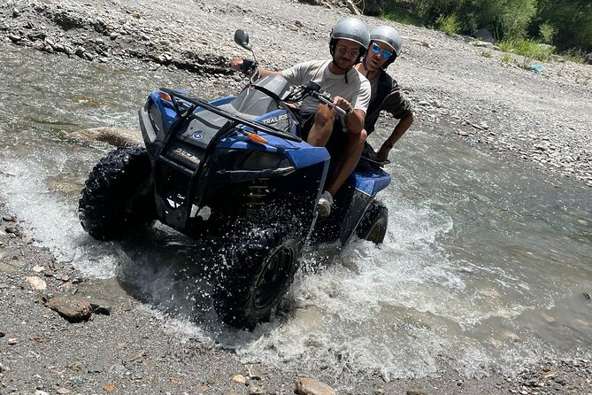 Alcantara Gorges Quad Tour 70% off road - 1 HOUR - The Route and Stops at Parco Fluviale dellAlcantara