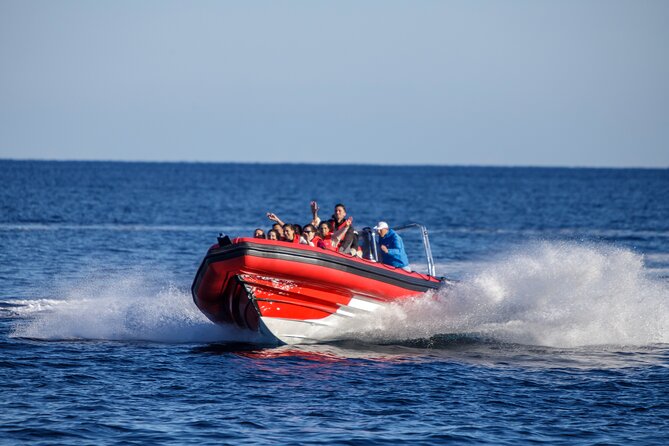 Alcudia: 2-hour Speedboat Sightseeing Adventure with Snorkel - The Thrill of the Speedboat Ride and Music