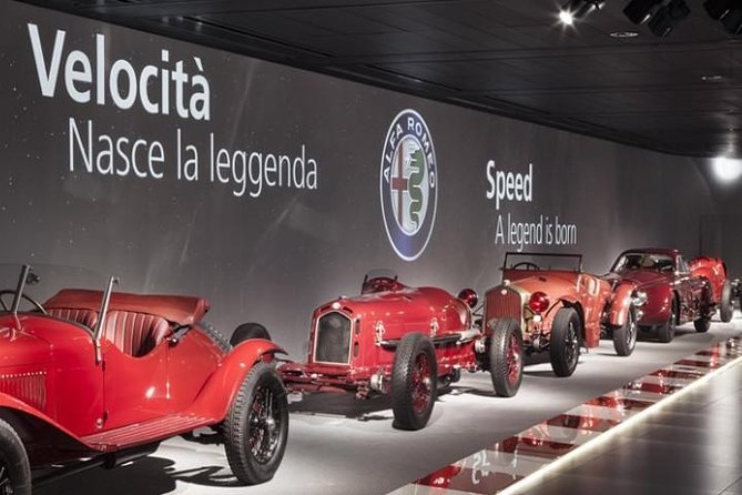 Alfa Romeo museum, private guided tour, from Milan - The Convenience of Round-Trip Transportation