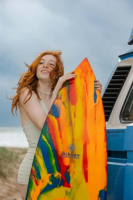 Algarve West Coast: Oceanfront Van Photoshoot Experience - Unique Photoshoot at Praia da Cordoama with a Colorful Van and Surfboards