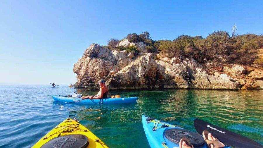 Alghero: Porto Conte Park Kayaking Tour with Aperitif - Navigating Porto Conte’s Rocky Coastline and Hidden Coves