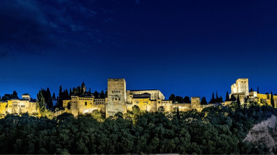 Alhambra: Nasrid Palaces Guided Night Tour without tickets - Exploring the Intricate Details of the Nasrid Palaces