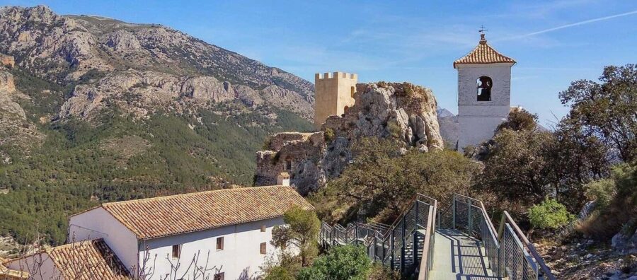 Alicante Benidorm: Algar waterfall & Guadalest Castle by Car - From Alicante to Algar Waterfalls: Scenic Mountain Drive