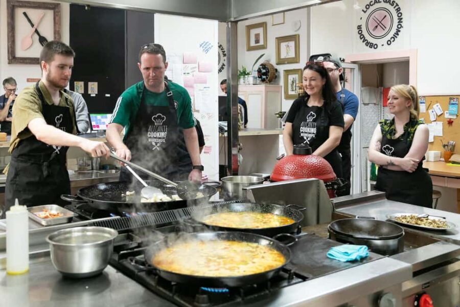 Alicante: Paella & Sangria Class with Tapas and Market Visit - Cooking in a Genuine Local Kitchen with a Skilled Chef