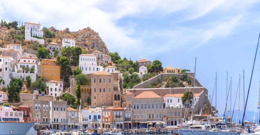 "All-Day Private Excursion to Hydra Island from Athens" - From the Isthmus of Corinth to the Scenic Metochi