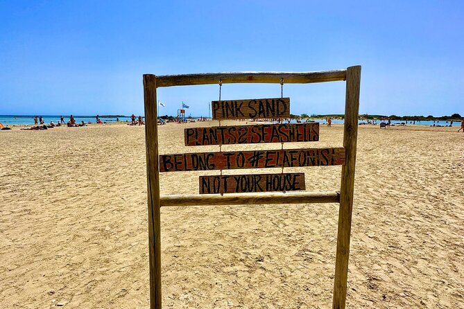 All Day Private Family Tour to Elafonisi Beach & Agia Sofia - Relaxing on the Pink Sands of Elafonisi Beach