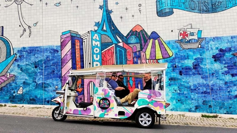 All Historical Lisbon Tuk Tuk Tour - The Best Scenic Views from Miradouros
