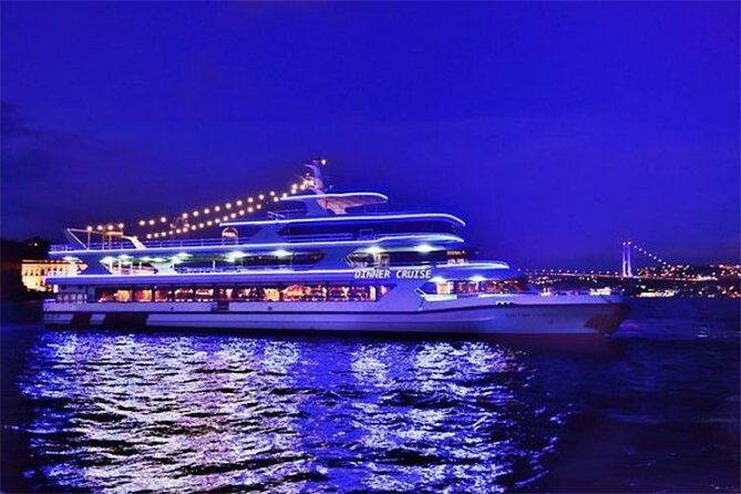 All Inclusive; Istanbul Bosphorus Dinner Cruise with Live Shows&Unlimited Drinks - Iconic Stops and Spectacular Views from the Water