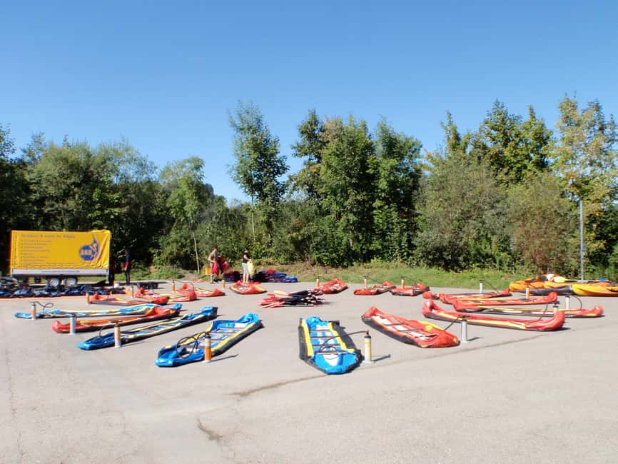Allgäu canoe tour - Scenic and Water Activities Along the Iller River