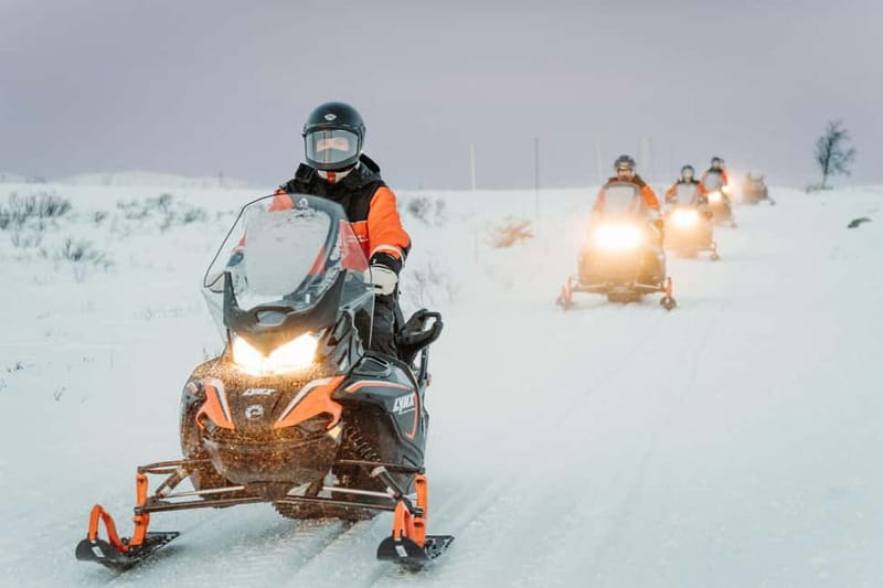 Alta: Snowmobiling & Ice Fishing Adventure - The Meeting Point at Altas Æventyr Adventure Store