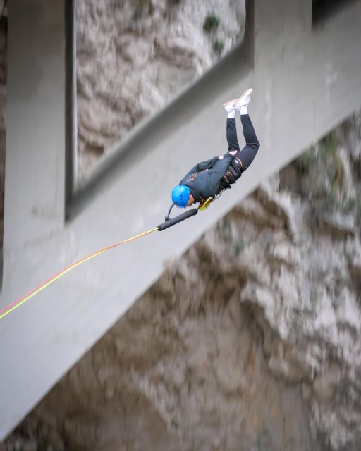 Altea: Bungee jumping in "El Mascarat" canyon - How the Bungee Jump at El Mascarat Is Organized