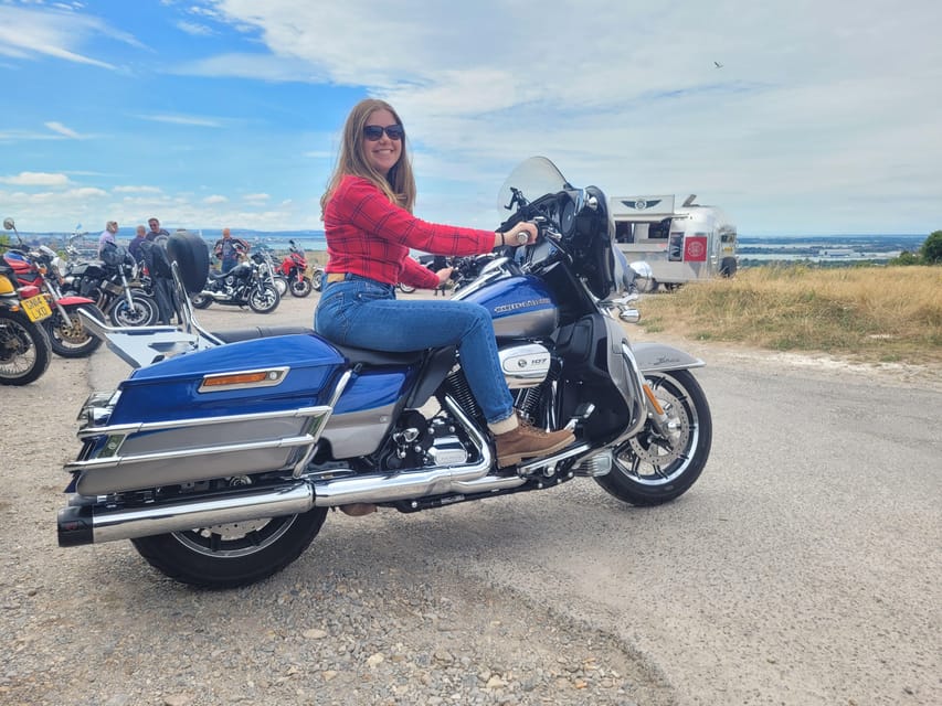 Alton: 1-Hour Harley Davidson Pillion Tour - South Downs - Rest Stops and Photo Opportunities at the South Downs