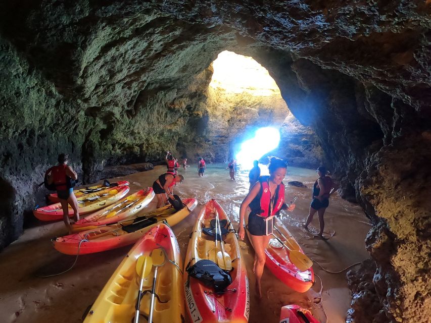 Alvor: Explore Caves Boat and Kayak Tour - Kayaking to Secret Caves and Beaches