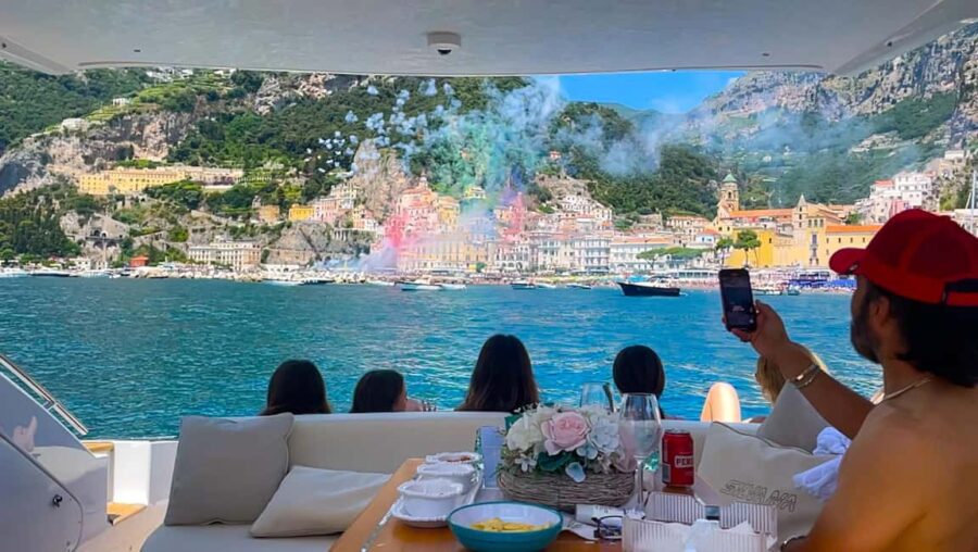 Amalfi coast and Capri: exclusive yacht cruise - The Experience of the Captain and Language Options