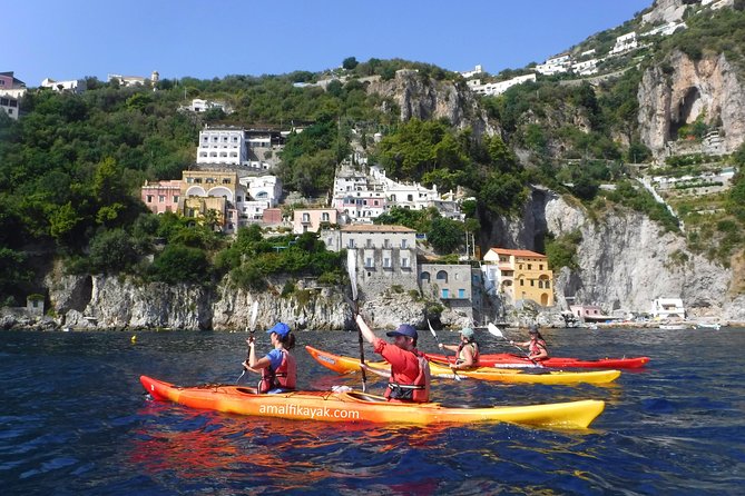 Amalfi Coast Kayak Tour: Explore Caves, Arches & Hidden Beaches - Starting Point and Duration