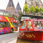Amsterdam: 24h or 48h Hop-On Hop-Off Tickets Bus and Boat Option - Major Stops in the Red Light District, Jordaan, and Museum Areas