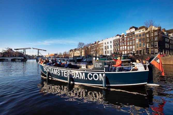 Amsterdam Canal Cruise With Live Guide and Unlimited Drinks - Starting Point and Duration of the Canal Experience