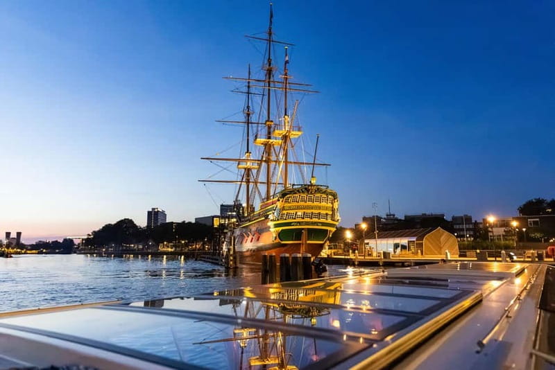 Amsterdam: Evening Cruise with Optional Wine and Snacks - Multiple Convenient Departure Points near Hard Rock Cafe