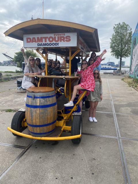 Amsterdam: Guided Beer Bike or Prosecco Bike Tour - The Unique Experience of a Mobile Party Bike in Amsterdam