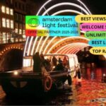 Amsterdam: Light Festival Boat+Unlimit.Drinks & Snack Option - Start Point in Front of Amsterdam Central Station