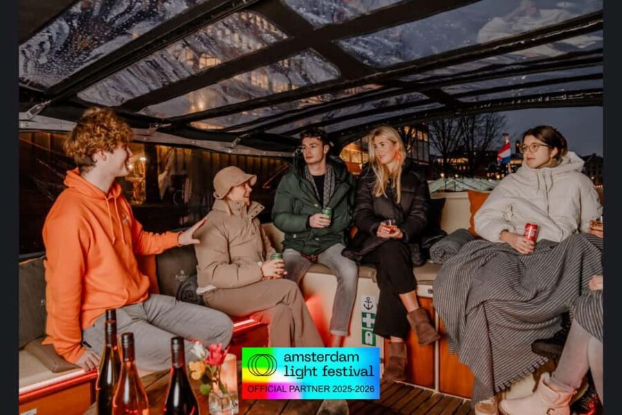 Amsterdam: Light Festival Cruise + Drinks & Snack option - Starting Points and Meeting Logistics in Amsterdam