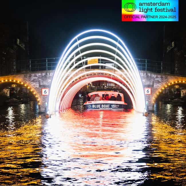 Amsterdam: Light Festival Cruise with Optional Wine & Snacks - From the Hard Rock Cafe to the Illuminated Canals