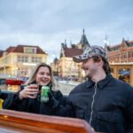 Amsterdam: Light Festival Open Boat with Hot Choco - Starting Point at Damrak Pier 6