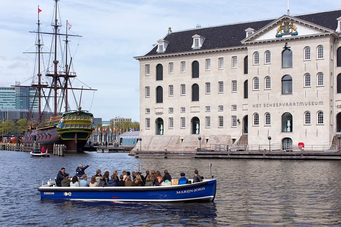 Amsterdam Open Boat Sightseeing Canal Cruise - Exploring the Historic Westerkerk and the Canal Ring