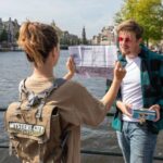 Amsterdam: "Operation 45 " Treasure Hunt Walking Tour - From the Shadow Wall to the Portuguese Synagogue