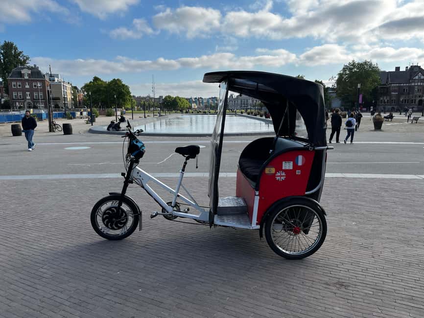 Amsterdam: Rickshaw City Tour - Key Points