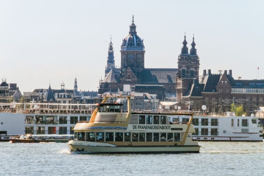 Amsterdam: River Cruise With All-You-Can-Eat Dutch Pancakes - The 75-Minute Cruise Along the IJ River