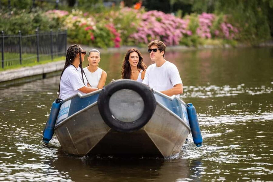 Amsterdam: Sail Yourself with a 2 Hour Boat Rental - The Route Options and Notable Stops