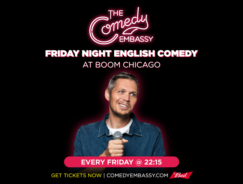 Amsterdam: The Comedy Embassy Stand-Up Show - The Venue: Boom Chicago’s Upstairs Theater