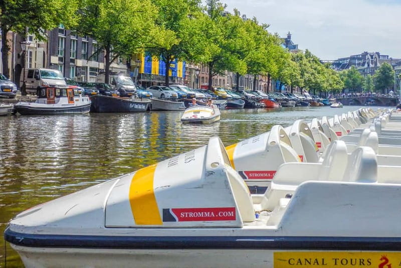 Amsterdam: Unique Pedal Boat Experience in the Canals - Renting Your Pedal Boat at the Stromma Rijksmuseum