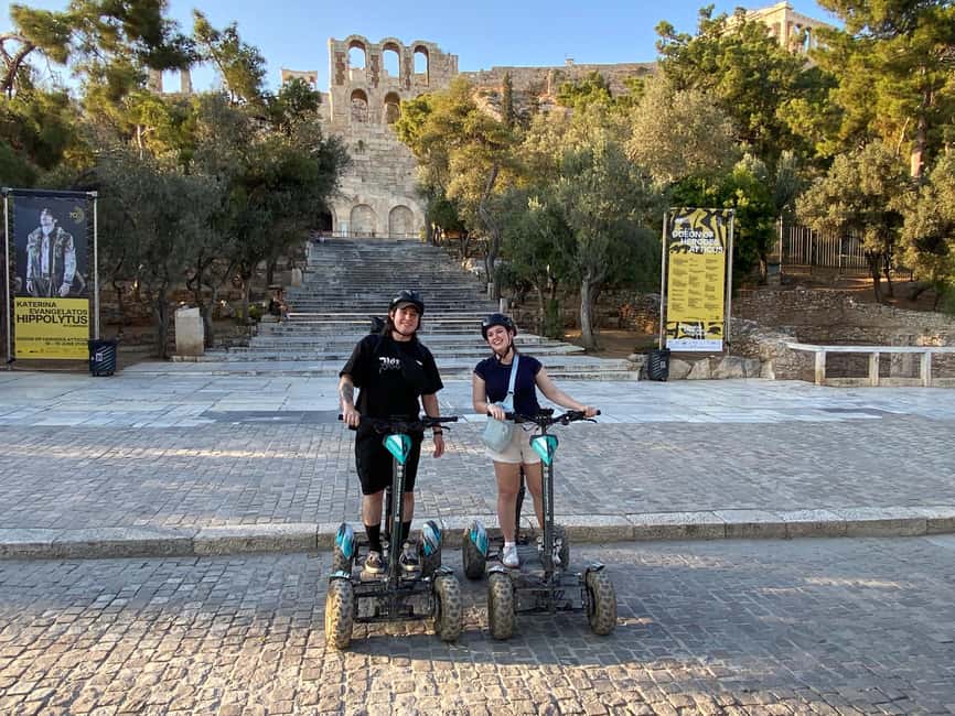 Ancient Athens Electric Four-Wheel Scooter Tour - Starting in the Picturesque Plaka Neighborhood