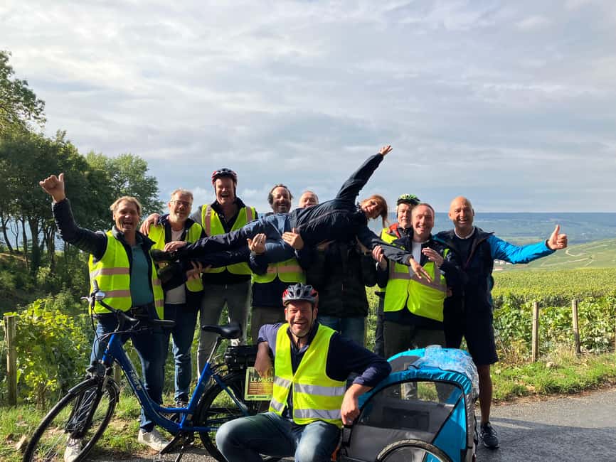 Angélique's electric bike tour in Champagne - Scenic Cycling Through the Champagne Vineyards
