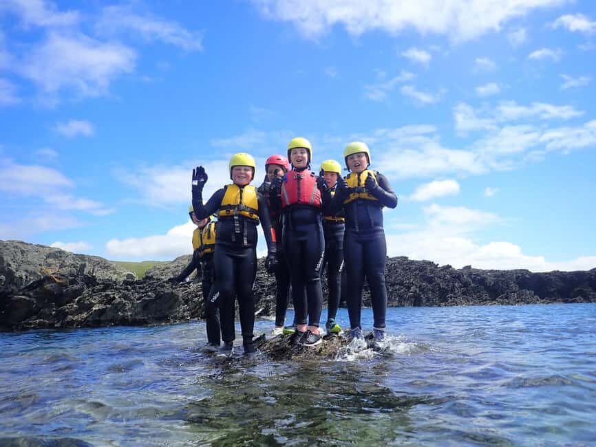 Anglesey: Coasteering on Holy Island - Starting Point in Rhoscolyn and Gear Provided