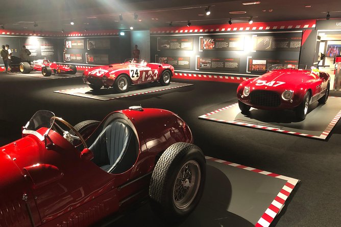 Antagonist Motors: Lamborghini, Ferrari, PaganiFactory, Lunch, Private transport - Ferrari Museum: Celebrating Racing and Road Cars in Maranello