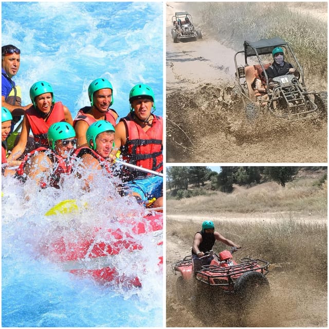 Antalya: Buggy or Quad and Rafting Tour with Lunch - Journey to Köprülü Canyon National Park