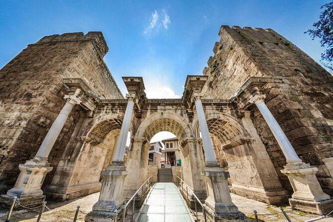 Antalya City Tour : OLYMPOS CABLE CAR, WATERFALLS & BOAT TRIP - Discover Antalya’s Historic Old Town and Modern Marina