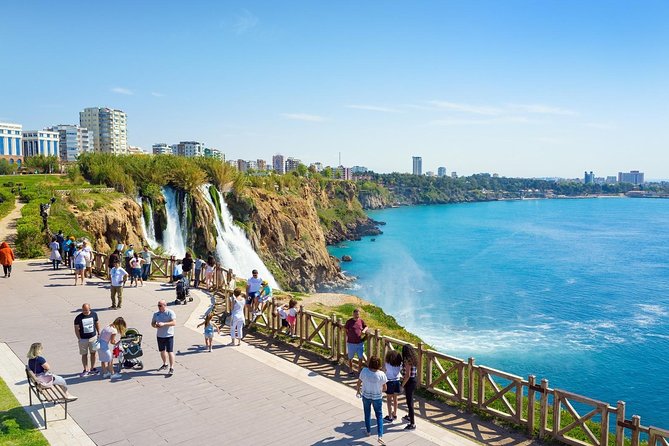 Antalya City Tour w/Boat Trip, Old Town & Waterfall From Belek - Exploring the Lower Duden Waterfalls