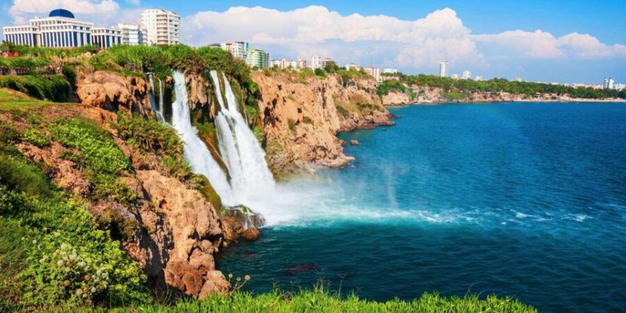 Antalya: Duden Waterfall Relax Boat Trip with Lunch - Visiting Düden Waterfall from the Sea Level