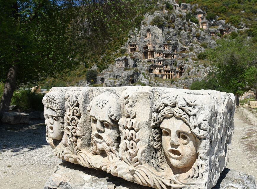 Antalya/Kemer: Kekova Sunken City, Demre & Lycia Day Tour - Visiting the Kekova Sunken City by Yacht