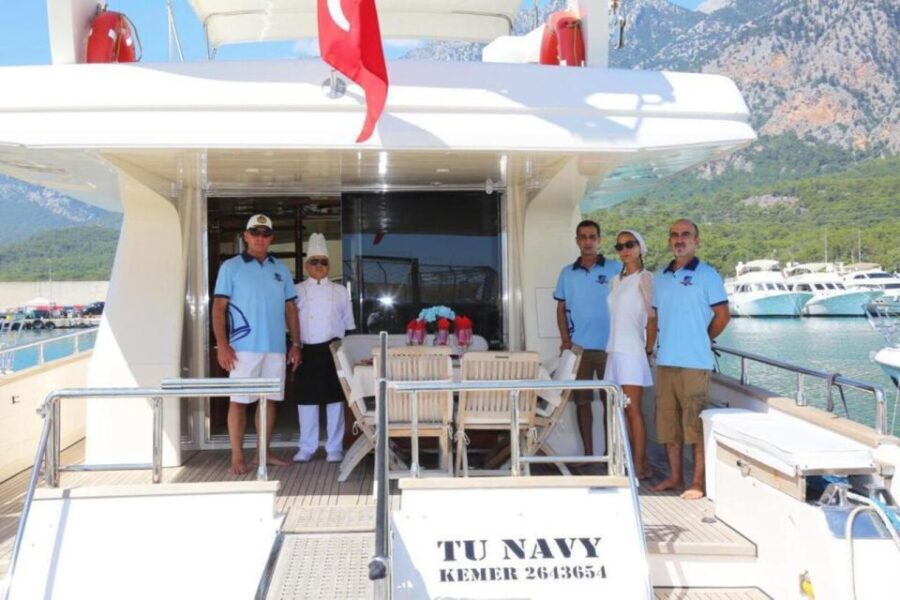 Antalya: Private Yacht Rental with Captain and Meal Onboard - Starting Point and Booking Flexibility