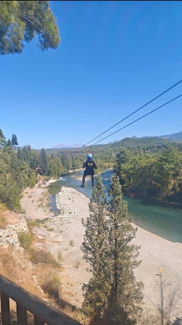 Antalya: Rafting, Zipline, and Buggy/Quad for Self Arival - Rest Breaks and Lunch in Between