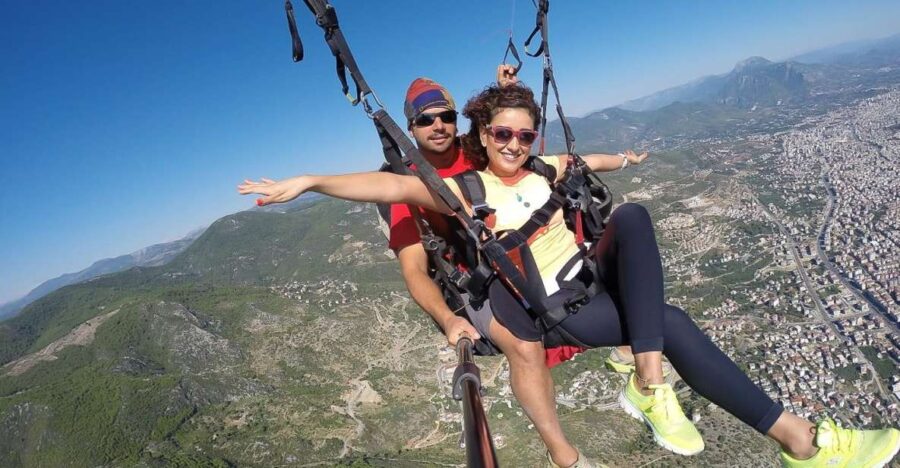 Antalya: Tandem Paragliding Experience with Transfer - Scenic Views from the Sky over Alanya and the Turkish Coast